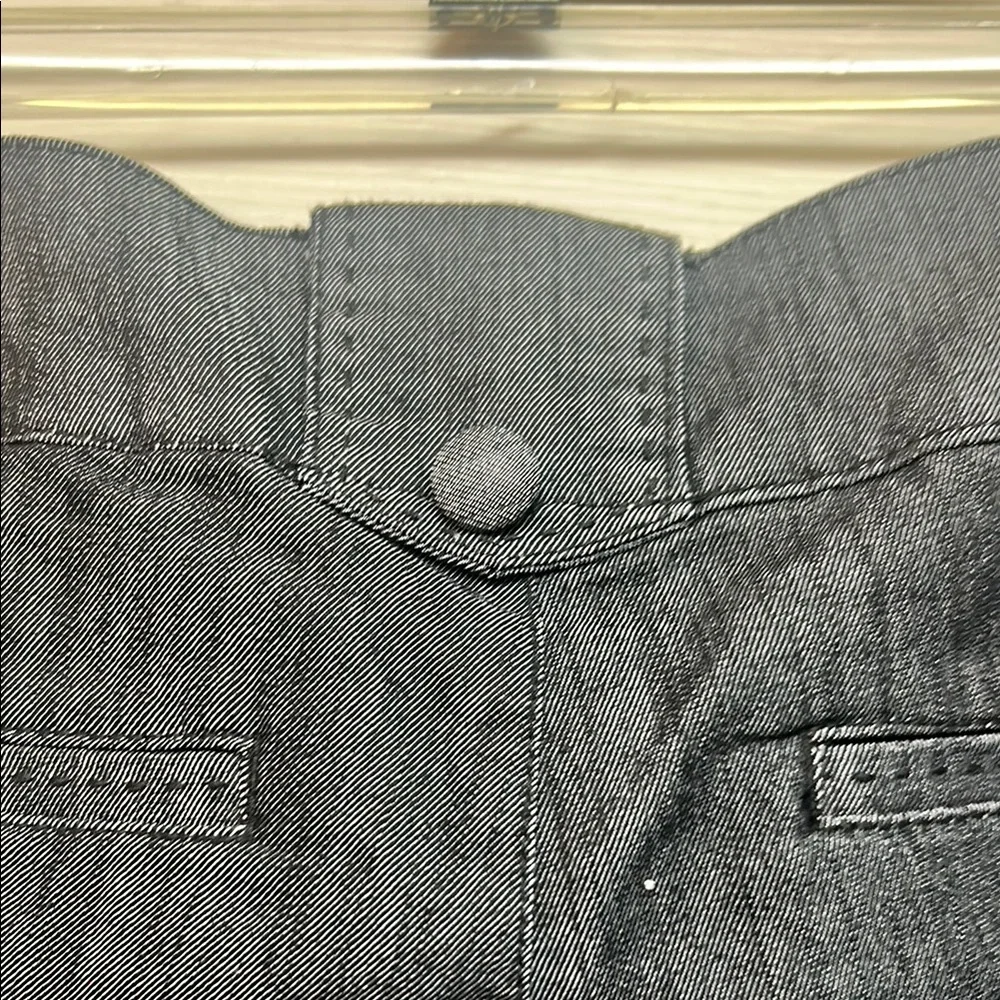 Blue Bermuda Denim Shorts Tailored Knee-Length SIZE 8 by One 5 One